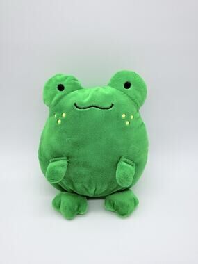 Animal Adventure Target Green Frog Plush 7" Bullseye Easter Stuffed Toy 2025 HTF